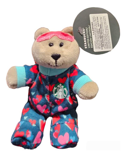 Starbucks Llavero Bearista Oso De Peluche San Valentin 