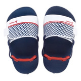 Chinelo Bebe Rider Baby Masculino Slide Velcro Elastico C/cx