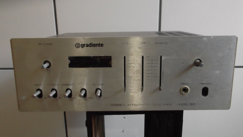Amplificador Gradiente  Model 80  (sucata Eletrônica).