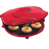 Maquina Para Hacer Donas Repostería Eléctrica Antiadherente Color Rojo