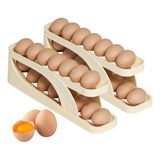 Estante Para Huevos Con Forma De Huevo De Doble Capa, 2 Piez