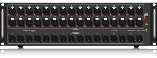 Conversor Digital Stage Box Behringer S32 Com 32 In/16 Out