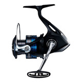 Carrete Shimano Nexave Fi 4000 Hg Spinning Para Pesca Color Negro/azul Lado De La Manija Derecho/izquierdo
