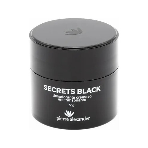 Desodorante Cremoso Antitranspirante Secrets Black