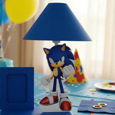 12 Lámpara Portarretratos Sonic Centro De Mesa Recuerdo Azul | Meses sin interés