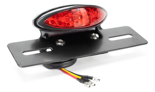 Calavera Stop M2021 Con Porta Placa Para Moto 