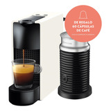 Cafetera Nespresso Essenza Mini C Aeroccino3 Color Blanco