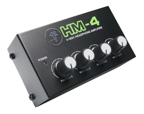 Amplificador De Fonos Mackie Hm-4 Garantia / Abregoaudio