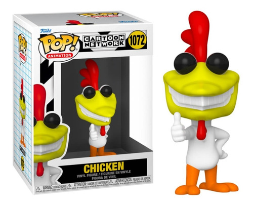 Funko Pop Pollito 1072 - Vaca Y Pollito Cartoon Network