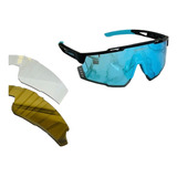 Gafas Ciclismo Wanderth Originales 3 Lentes Deportiva W85