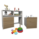 Organizador Mueble Juguetero 2 Cajones Con Ruedas Baul 3037