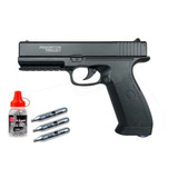 Pistola Co2 4.5 Rbn Tactical G17 No Blowback Polimero