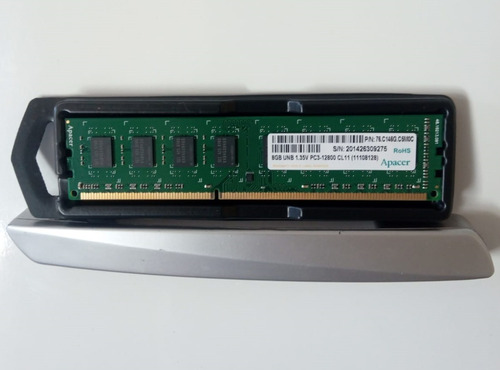 2x Memoria Ram 8gb Ddr3 Apacer 1600mhz Dual Channel Seminova