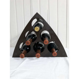 Porta Botellas Para Vino Triangular