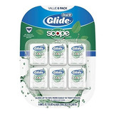 Glide Oral-b Hilo Dental, Flavor Alcance, 40m (paquete De 6)