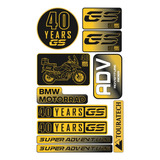 Bmw 40 Aniversario Kit De Stickers Reflejantes Planilla C44