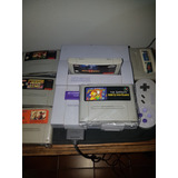 Lote Super Nintendo Usada Muy Bien Cuidada Con Juegos 