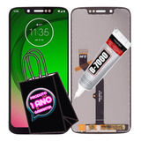 Frontal Touch Display Amoled Para Moto G7 Play Xt1952 + Cola