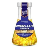 Solanum Omega 3,6,9 Triplex, Linaza, Rimula, 60caps - Sin Sabor