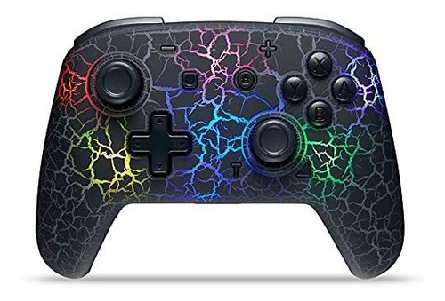 Nintendo Switch Control Pro Inalambrico 8 Colores Grietas