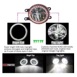 Faros Niebla Led Toyota Rav4 2006 2007 Aro Led Rojo Demonio