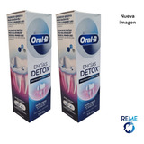 2x1 Pasta Dental Oralb Detox Limpieza Profunda Alivia Encias