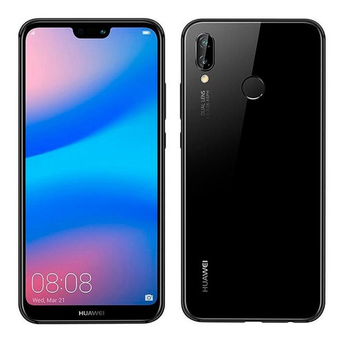 Celular Huawei P20 Lite Negro Ds 32 Gb Quadcore Kirin