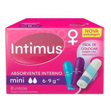 Absorvente Interno Intimus Mini C/ 8un