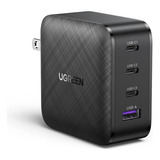 Cargador Ugreen Carga Rápida Gan Pd 65w 1x Usb-a 3x Usb C