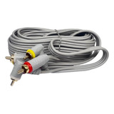 Cable Tipo Rca Para Audio Y Video 3.65 Mts Xscorpion Av12