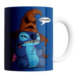 Tazón - Taza De Cerámica - Stitch (sombrero Seleccionador)