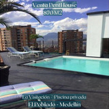 Venta  Penthouse   Con Piscina El Poblado Tv. Inferior La Visitación