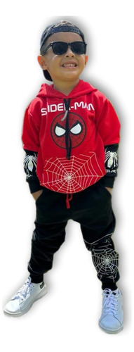 Conjunto De Frio Infantil Homem Aranha Spider Man 