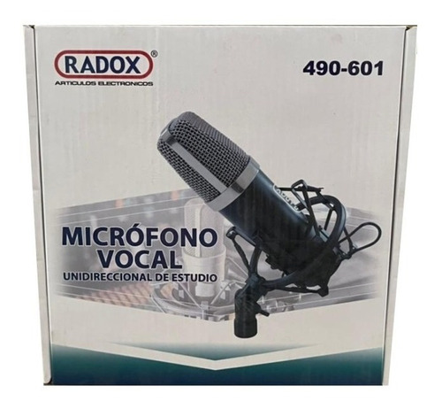 Microfono Vocal Unidireccional De Estudio 490-601