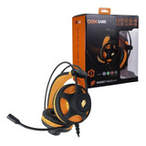 Headset Multiplataforma 7.1 Argos Preto E Laranja Oex Hs417