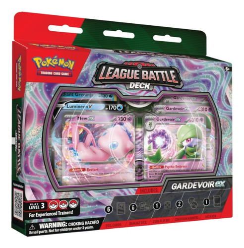 Pokemon Tcg: Gardevoir Ex League Battle Deck En Ingles