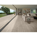 Porcelanato Madera Gris 23x120 Interior Exterior Antidesliza