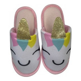 Pantufa Infantil Menina Unicornio Fofinho Quentinha Oferta