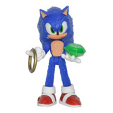 Figura Juguete The Hedgehog Sonic Diamante Con Sonido Y Luz