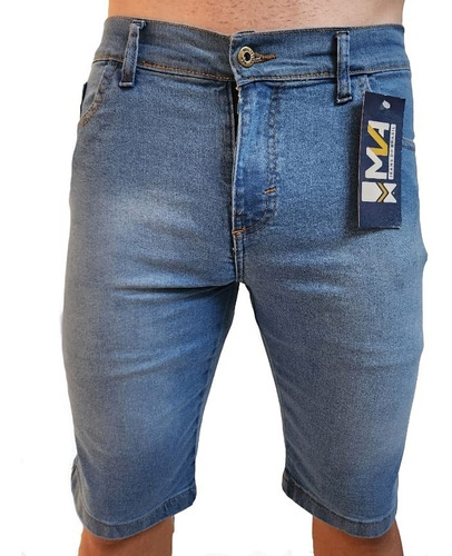 Bermuda Plus Size Masculina Jeans Tamanho Grande Atacado 