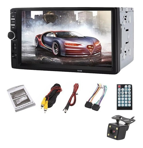 Auto Estereo Touch Pantalla 7 Bluetooth® Usb  Mp5 Camara Rev