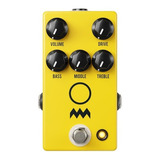 Pedal Jhs Charlie Brown V4 Overdrive, Distorção (novo/nf) Cor Amarelo