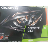 Placa Videio 1650 4gb Gigabyte 