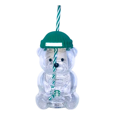 Vaso Starbucks Oso Vidrio 2025 Vaso De Cristal | Meses sin interés