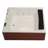 Jacuzzi Max Minimalista 180x160 14jet 1,5hp Griferia Luces 