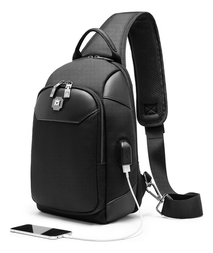 Bolso Bandolera Para Hombre, Mochila Cruzada, Bolsas De Homb