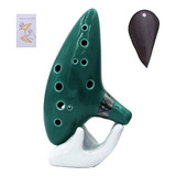 Ocarina Instrument 12 Agujeros Ocarina Zelda Alto C Con L