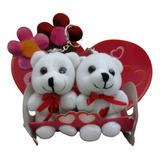 San Valentin Peluche Llavero X 2 Set Para Regalo Armonyshop