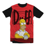 Camiseta/camisa Duff Beer - Os Simpsons Cerveja Duff Homer 3