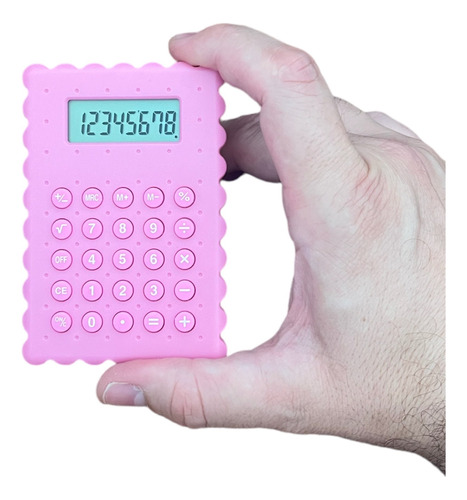 Mini Calculadora De Bolso Pequena Portátil Escolar Colorido